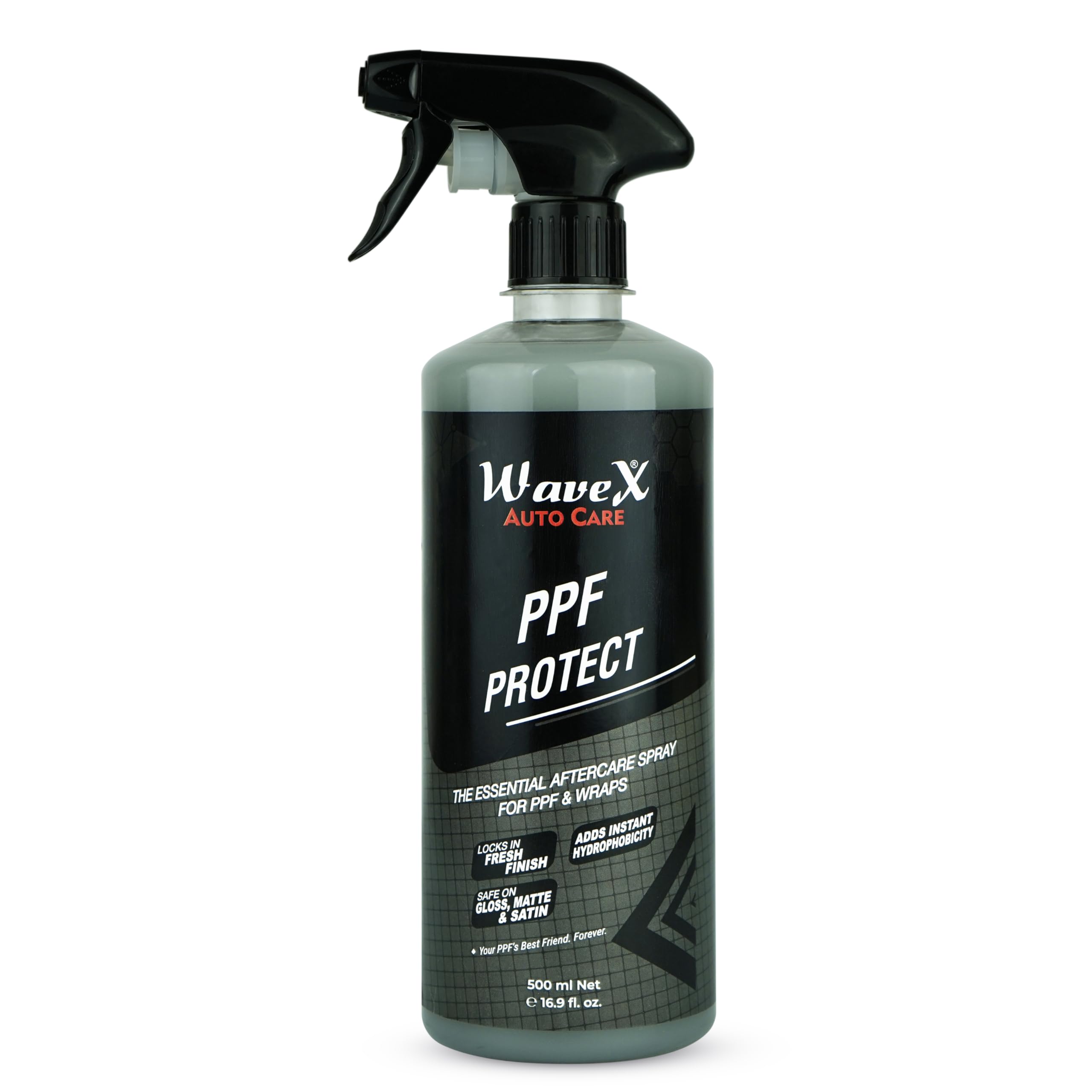 Wavex PPF Protect – Essential Aftercare Spray for Paint Protection Film (PPF) & Vinyl Wraps | Hydrophobic Shine, Dust Remover & Streak-Free Finish | Safe on Gloss, Matte & Satin Surfaces – 500ml-image-12