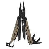 LEATHERMAN&comma; Signal&comma; 19-in-1 Multi-tool for Outdoors&comma; Camping&comma; Hiking&comma; Fishing&comma; Survival&comma; Durable & Lightweight EDC&comma; Made in the USA&comma; Coyote Tan