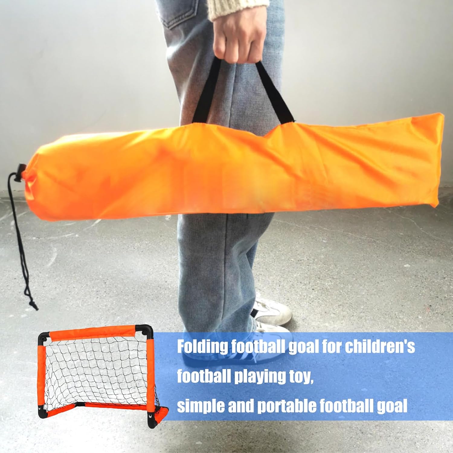 Sports Backyard Soccer Goal Foldable Portable Net Training Equipment Goal Portable Ball Net Small Foldable Goals