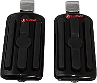 Vista 23 de Motocicleta cromo aluminio pie clavijas trasero pasajero pedal con soportes para HONDA GL1500 VALKYRIE (todos los modles) 1997-2004 (GTW mate balck)