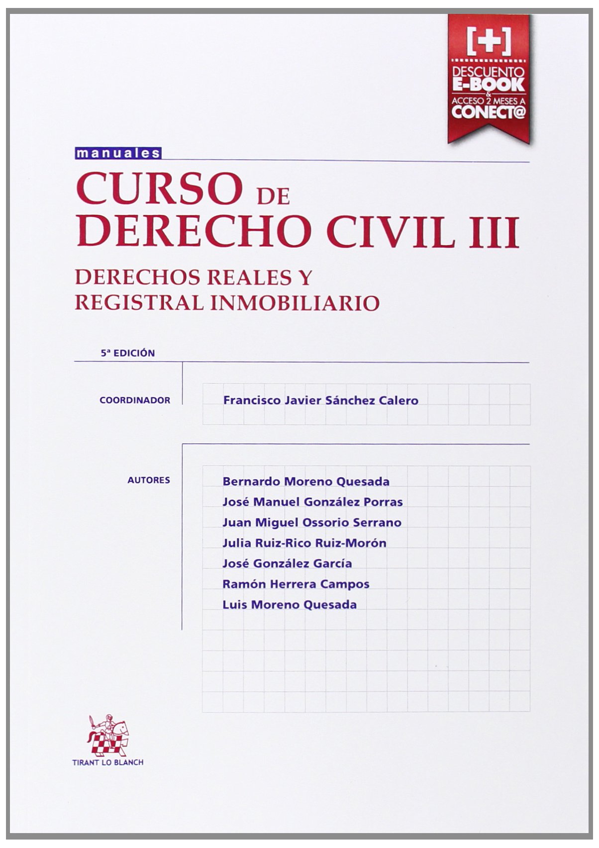 Curso de Derecho Civil III 5ª Edición 2014 (Manuales de Derecho Civil y Mercantil)