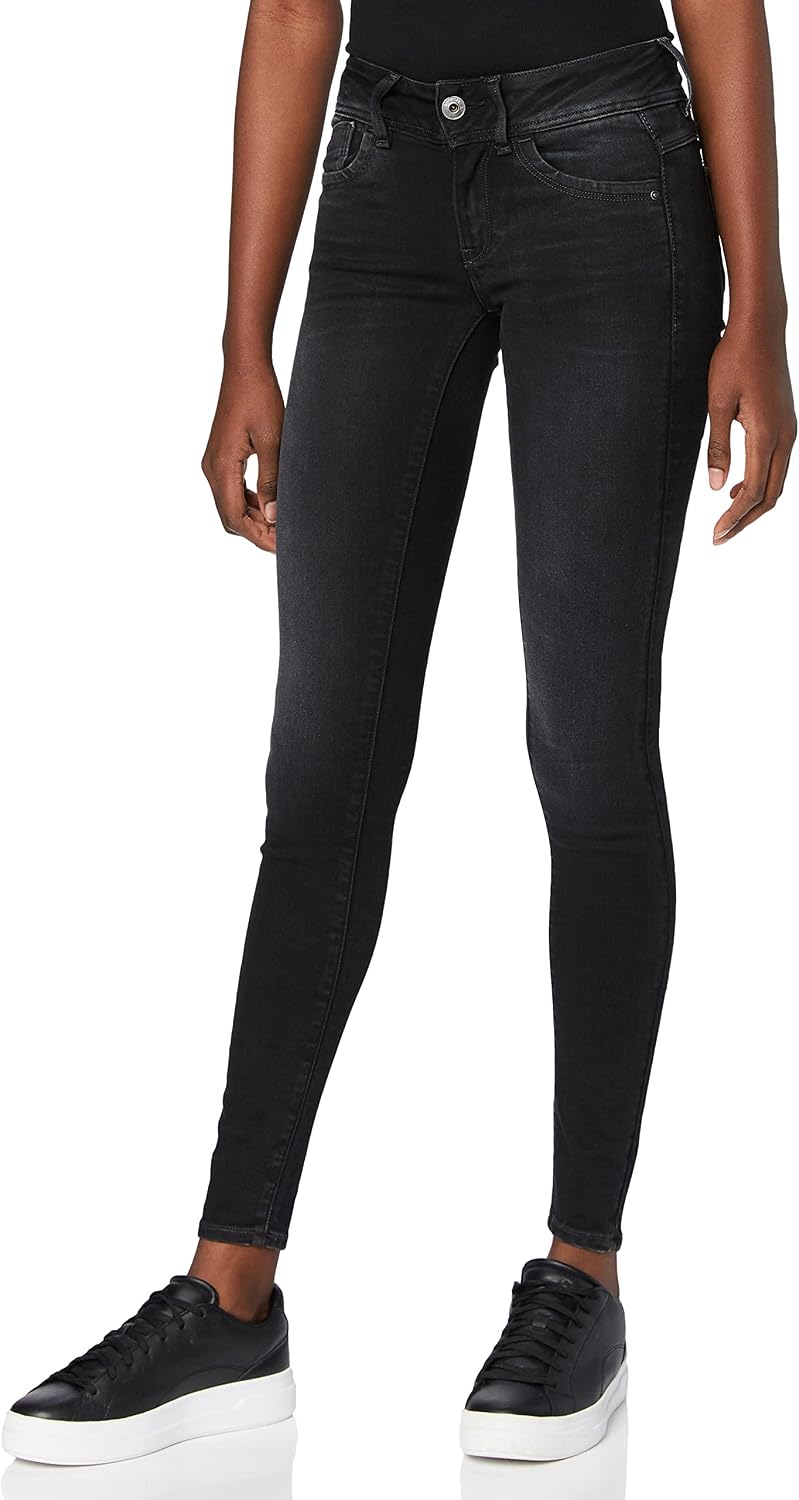 G-Star RAW Women's Lynn Mid Waist Super 