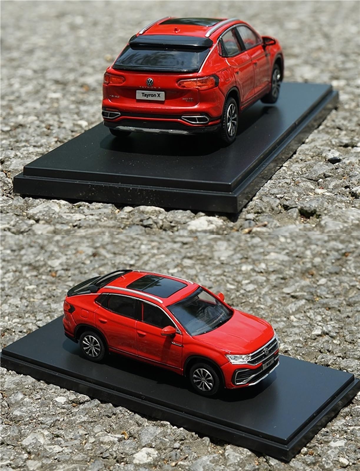Volkswagen Tayron X 1/43 - Miniature Fonderie Faw - Modèle SUV De Collection