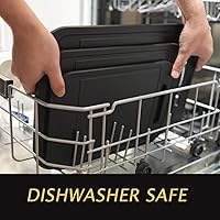 Vista 7 de Cutting Boards for Kitchen 3Pcs Set Larger Chopping Board Thick Cutting Board Dishwasher Safe with Easy Grip Handle Juice Grooves BPA Free Non-Slip