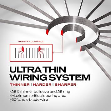 Winmau Professional Bristle Dartboard - PDC Tournament Board with Official Tournament Specifications - Available in Blade 6 & Blade X Generations