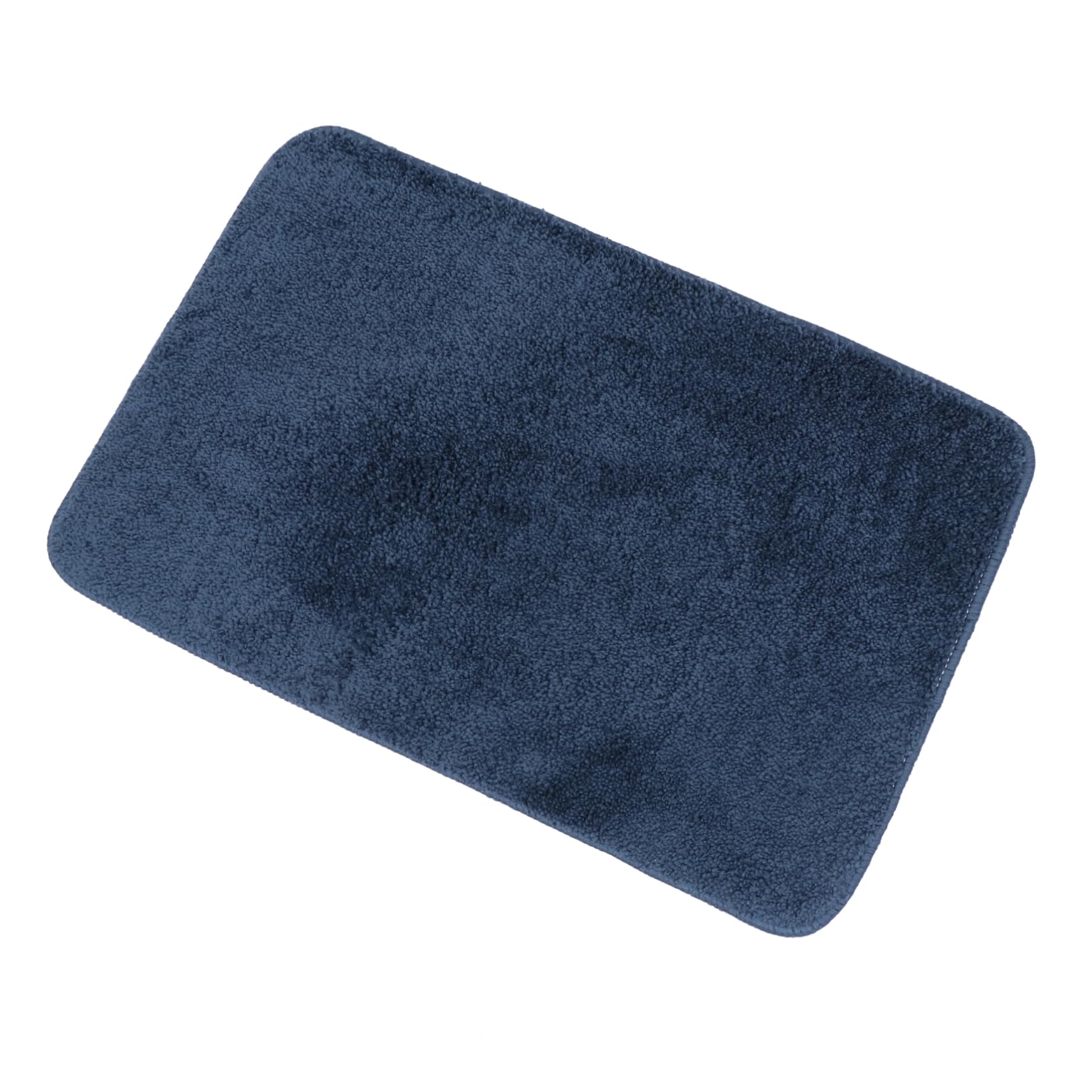 Tapis de bain en peluche marine antidérapant pour entrée et douche