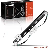 Vista 8 de Regulador de ventana A-Premium sin motor de reemplazo para BMW X3 E83 2004-2010 parte trasera izquierda, lado del conductor
