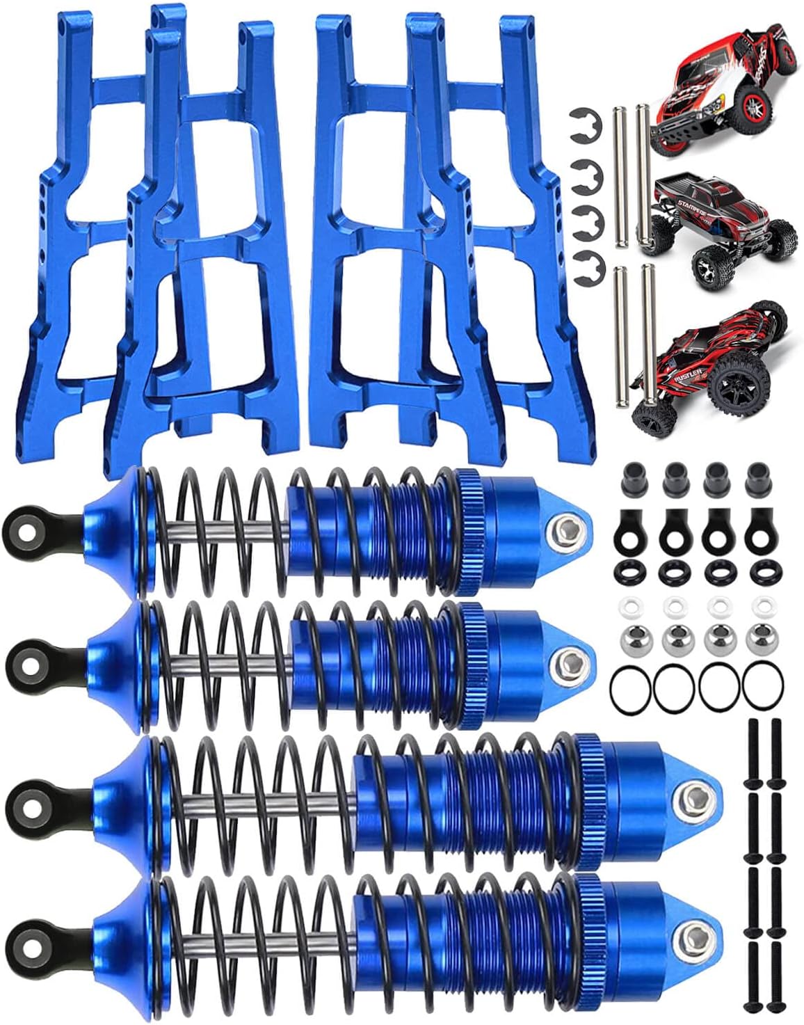 RCMYou RC Shocks & Suspension Arm Upgrades Part for 1/10