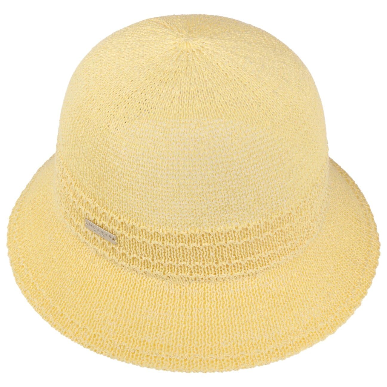 Seeberger Summer Mix Stoffhut Strandhut Gartenhut Damenhut Sommerhut Sonnenhut Glockenhut Damen - Frühling-Sommer Sommer