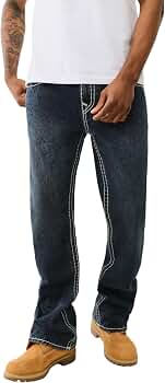 True Religion Men's Billy Super T Flap 1/2