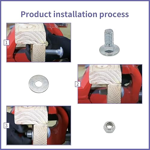 Miniatura 4 de 6PK 710-0451 712-04063 Kit de tuercas y arandelas para zapata deslizante MTD Cub Cadet Yardman 784-5580 736-0242 712-04063 GW-37002 soplador de nieve