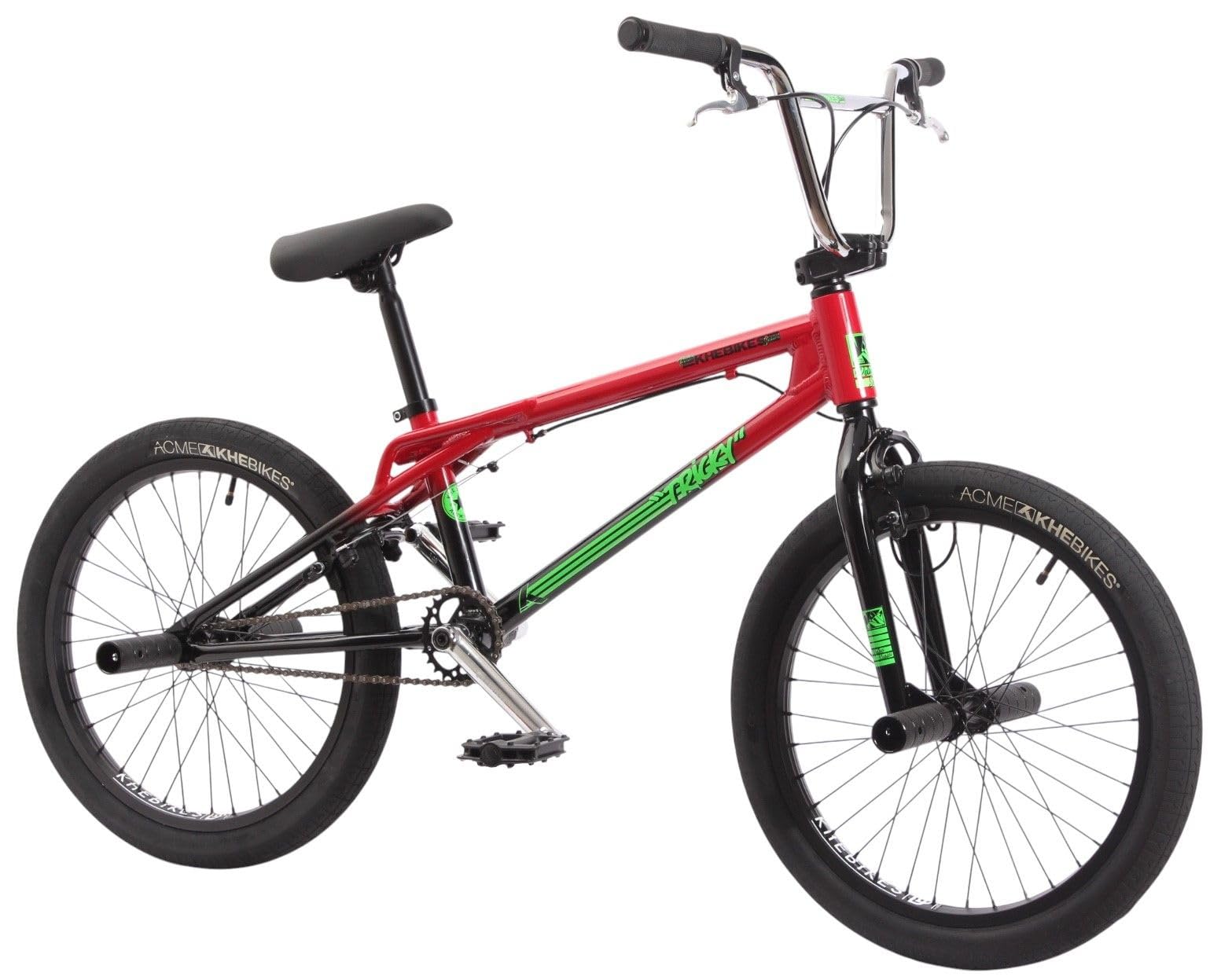 KHE Tricky AL Vélo BMX 20" - Cadre en aluminium - 10,9 kg - Rotor à 360 degrés - Flatland Park Freestyle - Modèle 2025