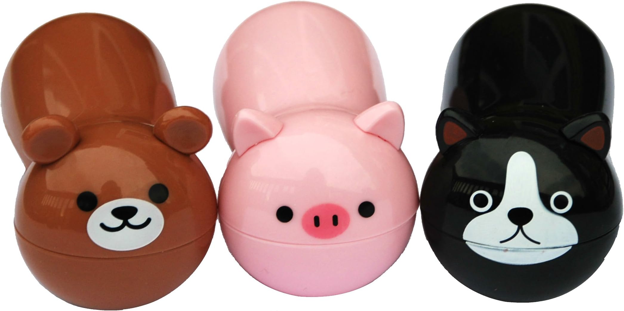 Cute Zoo Animal Chip Bag Clips – 3 Pc Pack – Durable Plastic Clip for Keeping Food Fresh, Organize Kitchen and Office – Perfect for Snacks, Travel & Super Adorable (Bear, Cat, Pig)