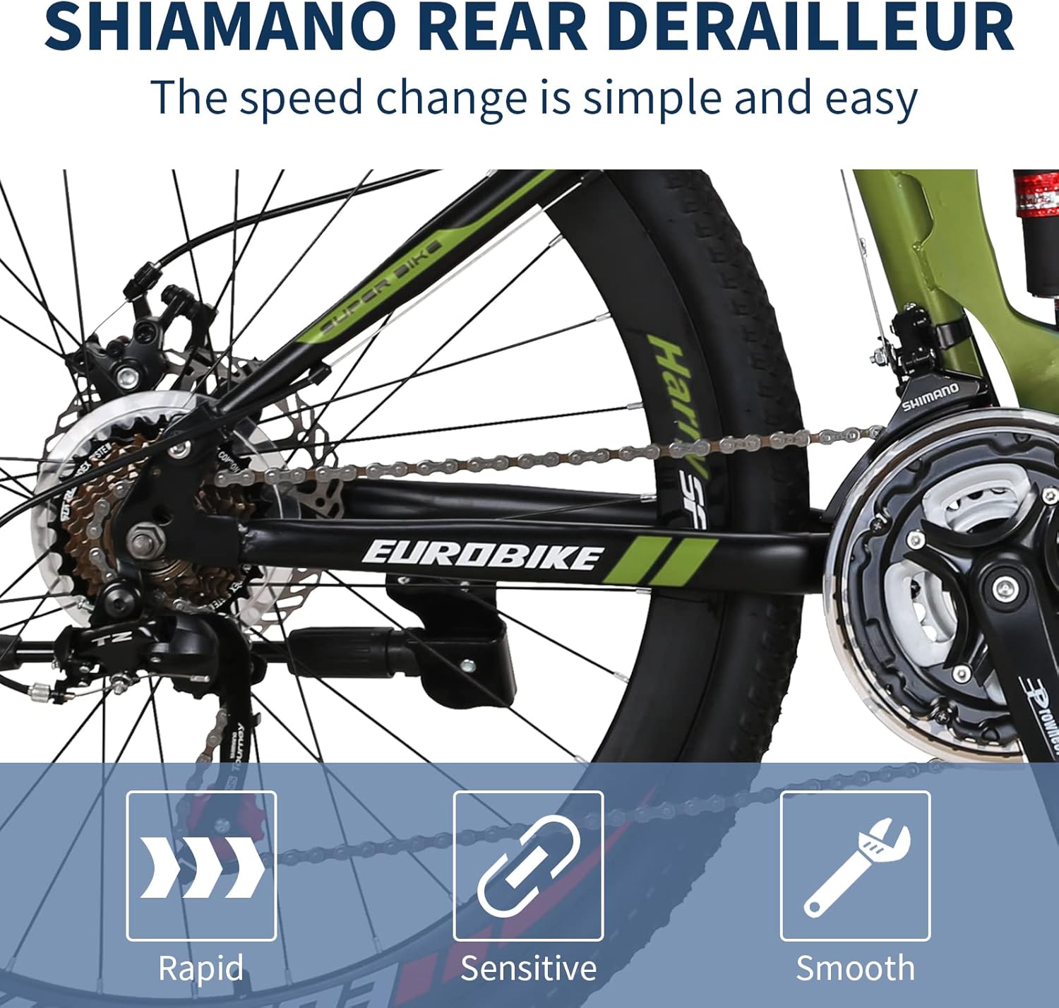 EUROBIKE MTB, Full Suspension Folding Togo Ubuy