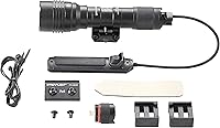 Vista 1 de Streamlight 88066 ProTac Rail Mount HL-X 1000 lúmenes linterna táctica multi-combustible para arma con interruptor remoto, interruptor trasero
