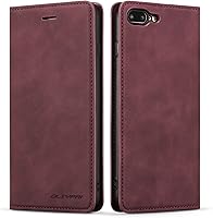 Vista 8 de Forwenw - Funda de piel con tapa para iPhone