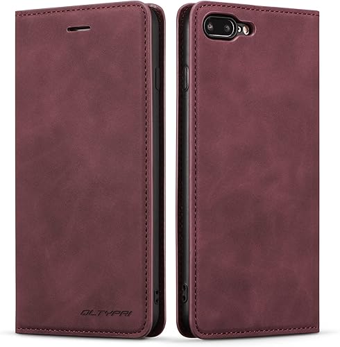 Miniatura 9 de Forwenw - Funda de piel con tapa para iPhone