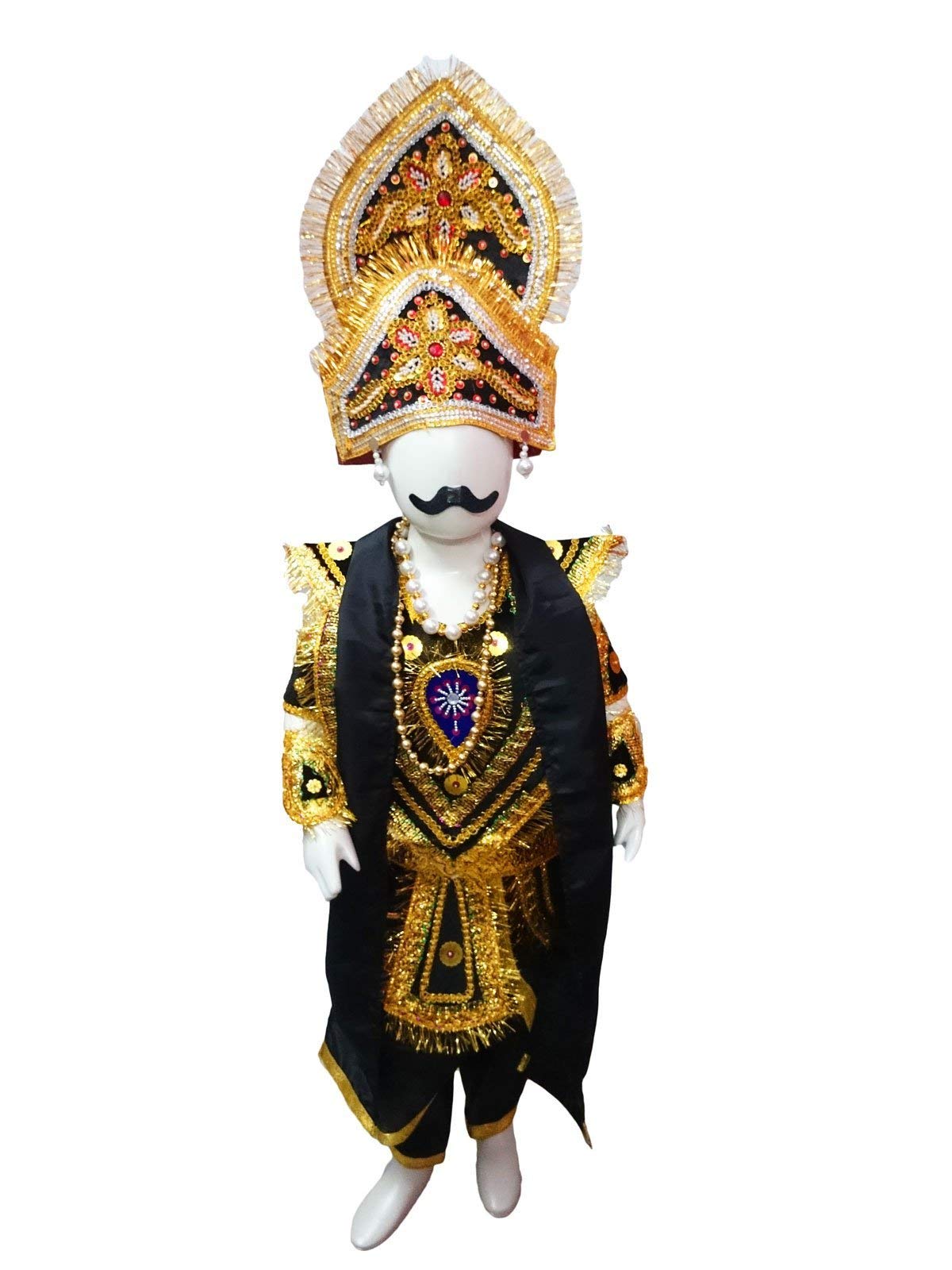 BookMyCostume Ravana Lankesh Evil Ramayana Ramlila Kids & Adults Fancy Dress Costume without Sword 2-3 years (B08KT8NHW5) Amazon Price History, Amazon Price Tracker