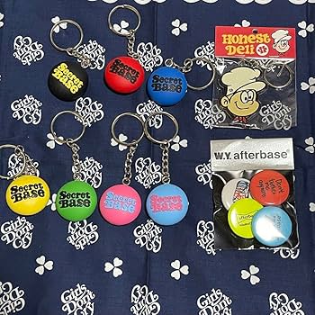 Amazon.co.jp: verdy キーホルダー バッジ バンダナ セット wasted