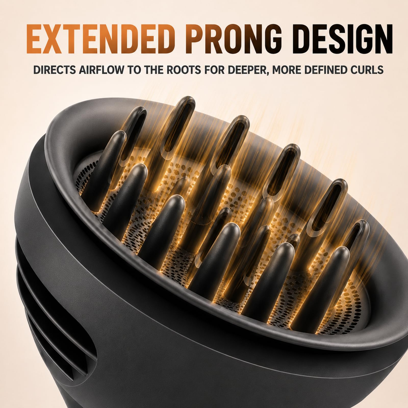 DYSON Wave & Curl Diffuser Amazon.com: Wave Curl Diffuser Attachment for Dyson Airwrap  main image 2