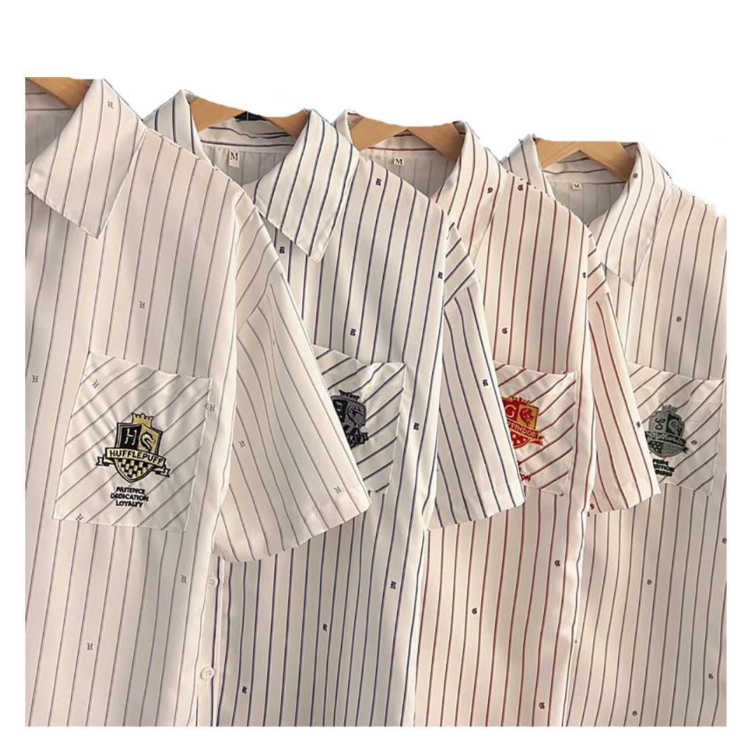 Amazon.co.jp: ハリポッタ シャツ 半袖 Tシャツ 夏服 襟付き