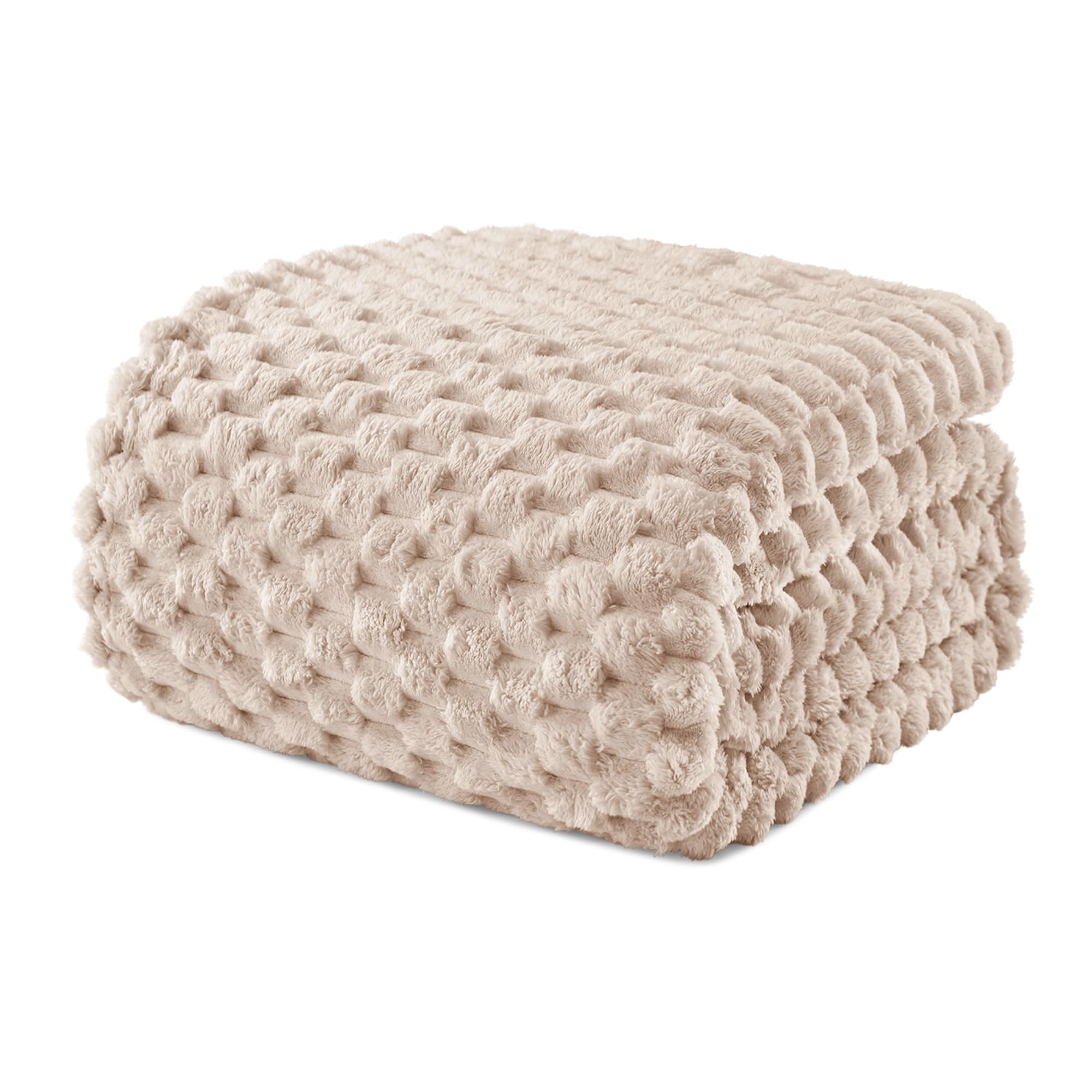 Exclusivo Mezcla Manta Cama Camel - Manta Sofá, Manta Polar, Franela Doble Cara Suave, Ligera y Fácil Cuidado, Todas Estaciones, Jacquard Elegante, 150x200 cm OEKO-TEX STANDARD 100