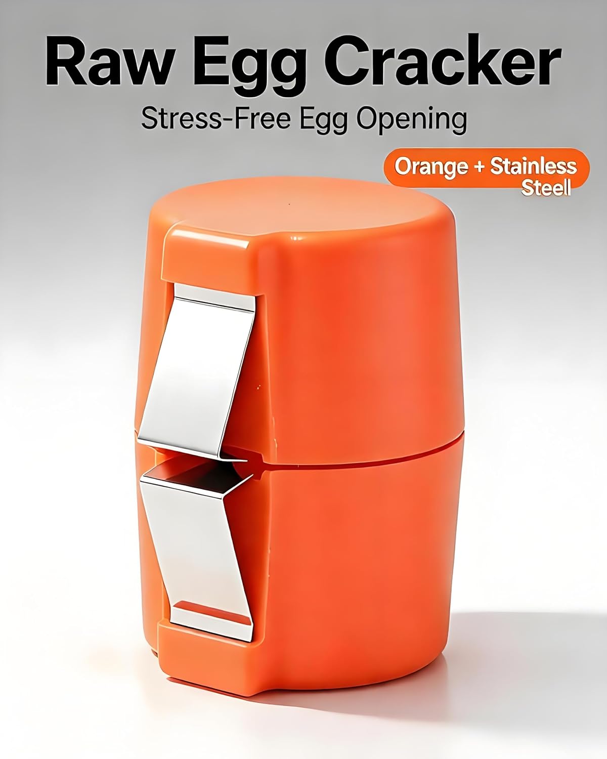 Egg Shell Opener,Raw Egg Cracker,Egg Cracker Tool for Raw Eggs