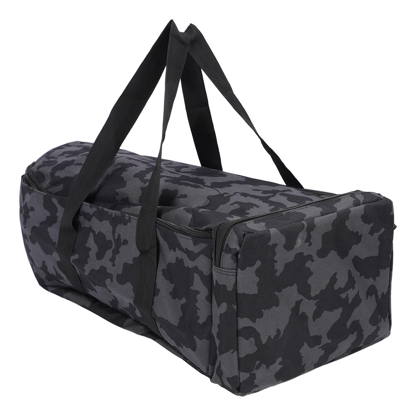 Pilipane Fishing Bait Boat Storage Bag Portable 1000D Oxford Cloth Tackle Universal Carry Case for Fishing Enthusiasts Durable and Spacious Bait Boat Bag Size 60x30x20cm (Black Camouflage)