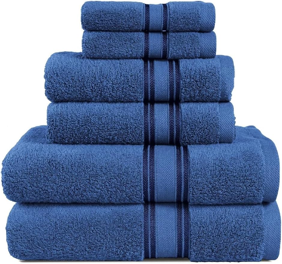 Set of 3 Cotton Bath Towel Towel Embroidered Bath Towel