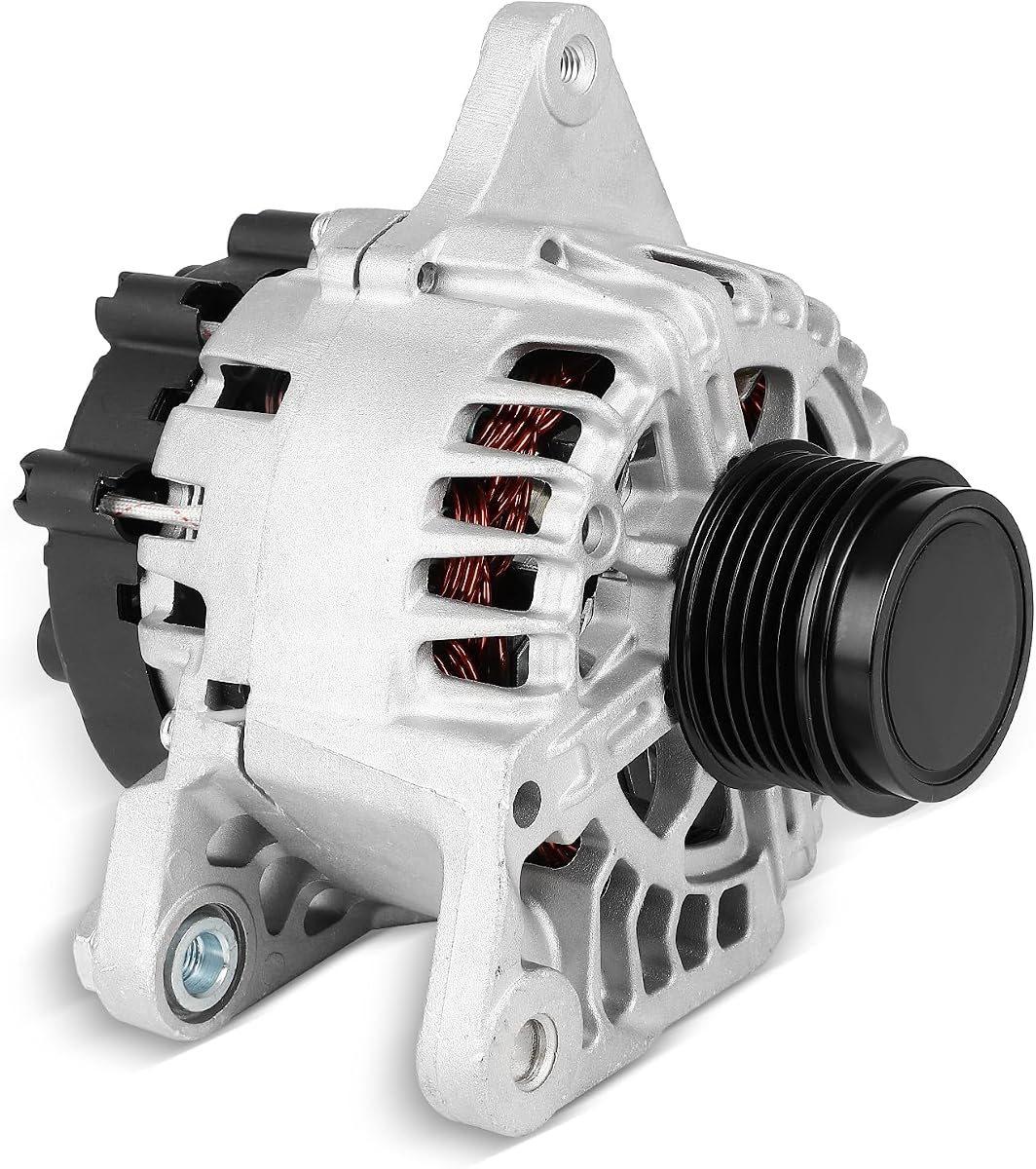 ROADFAR 90AMP Alternator for Kia for Soul 2.0L 2012-2016,for 11611 | 12V SD6 Groove Pulley | Fit for for Kia for Forte 2014-2016,for Kia for Soul 2012-2016