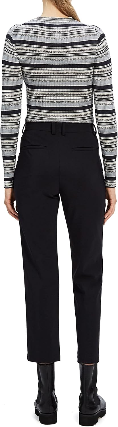 Theory Women's High-Waist Ponte Straight Pant