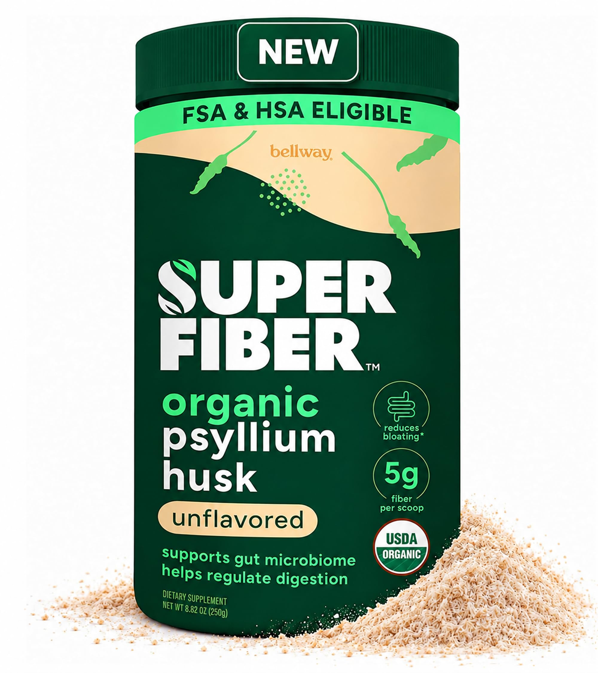Bellway Super Fiber + Fruit, Organic Psyllium Husk Powder, Sugar-Free — Amazon image 13