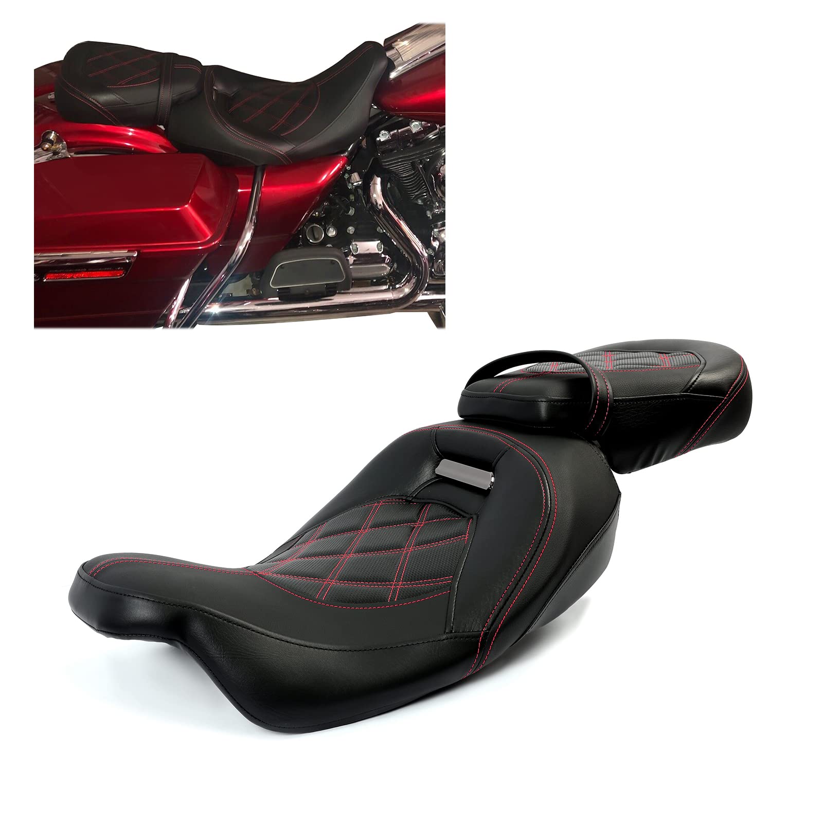 Learn about 119+ imagen custom road king seat In.thptnganamst.edu.vn