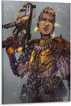 Amazon Co Jp ビデオゲーム Apex Legends バンガロール ファンアート ポスター 装飾画 ファミリールーム 壁装飾 絵画 キャンバス プリント アート 絵画 x30インチ 50x75cm ホーム キッチン
