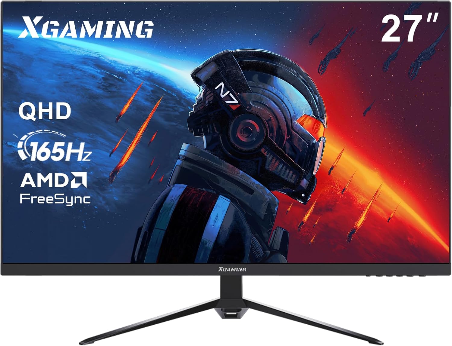 Computer Monitor 27 Inch Curved Monitor 144hz 1440p Dell S2719dgf