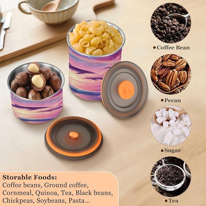 ALAZA Dispensador de Alimentos 30 oz Acero Inoxidable Multicolor miniatura 7