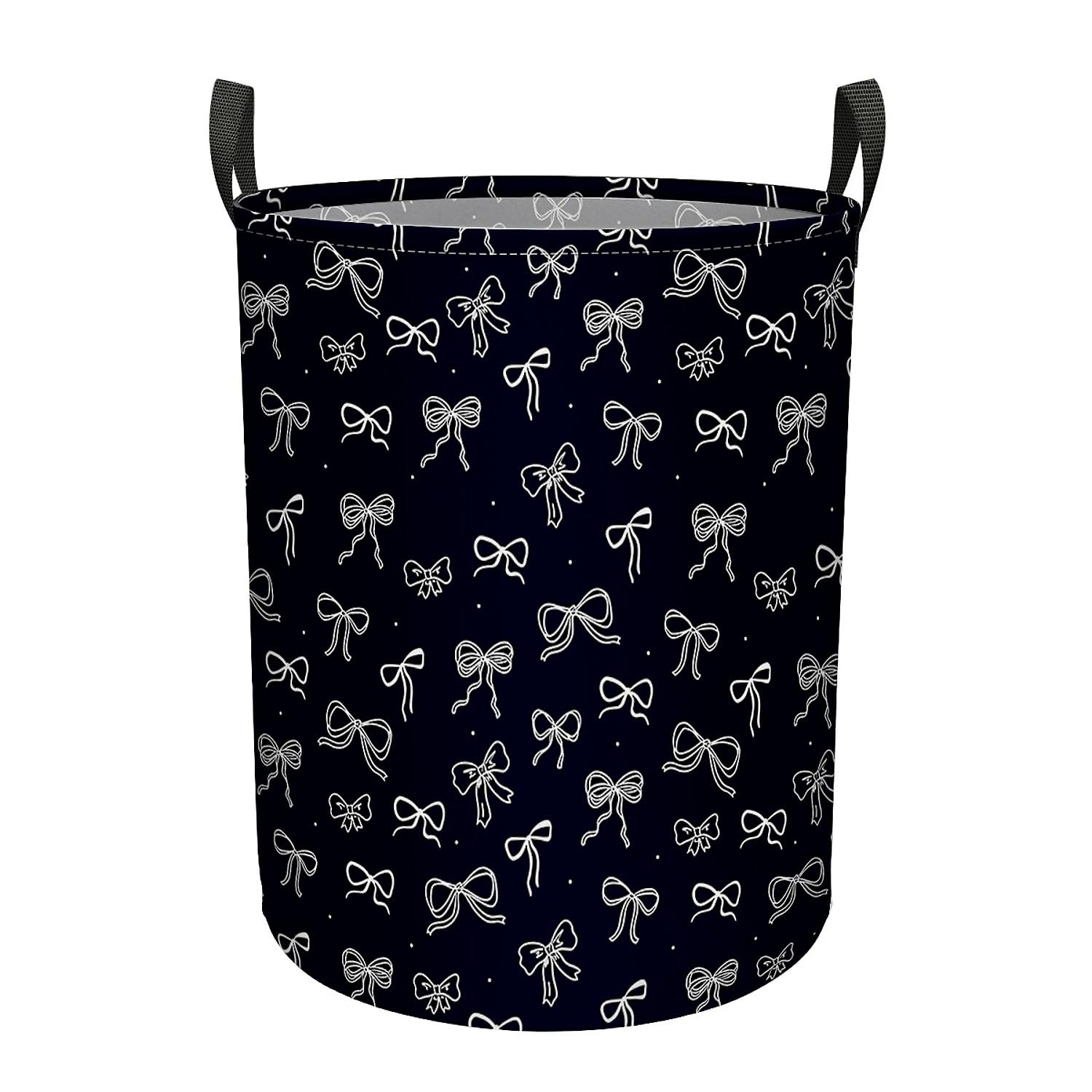 ZNIENIE Large Laundry Basket Foldable with Handles Waterproof Oxford Cloth Laundry Hamper Clothes Storage Bucket Toy Organizer for Home Bathroom