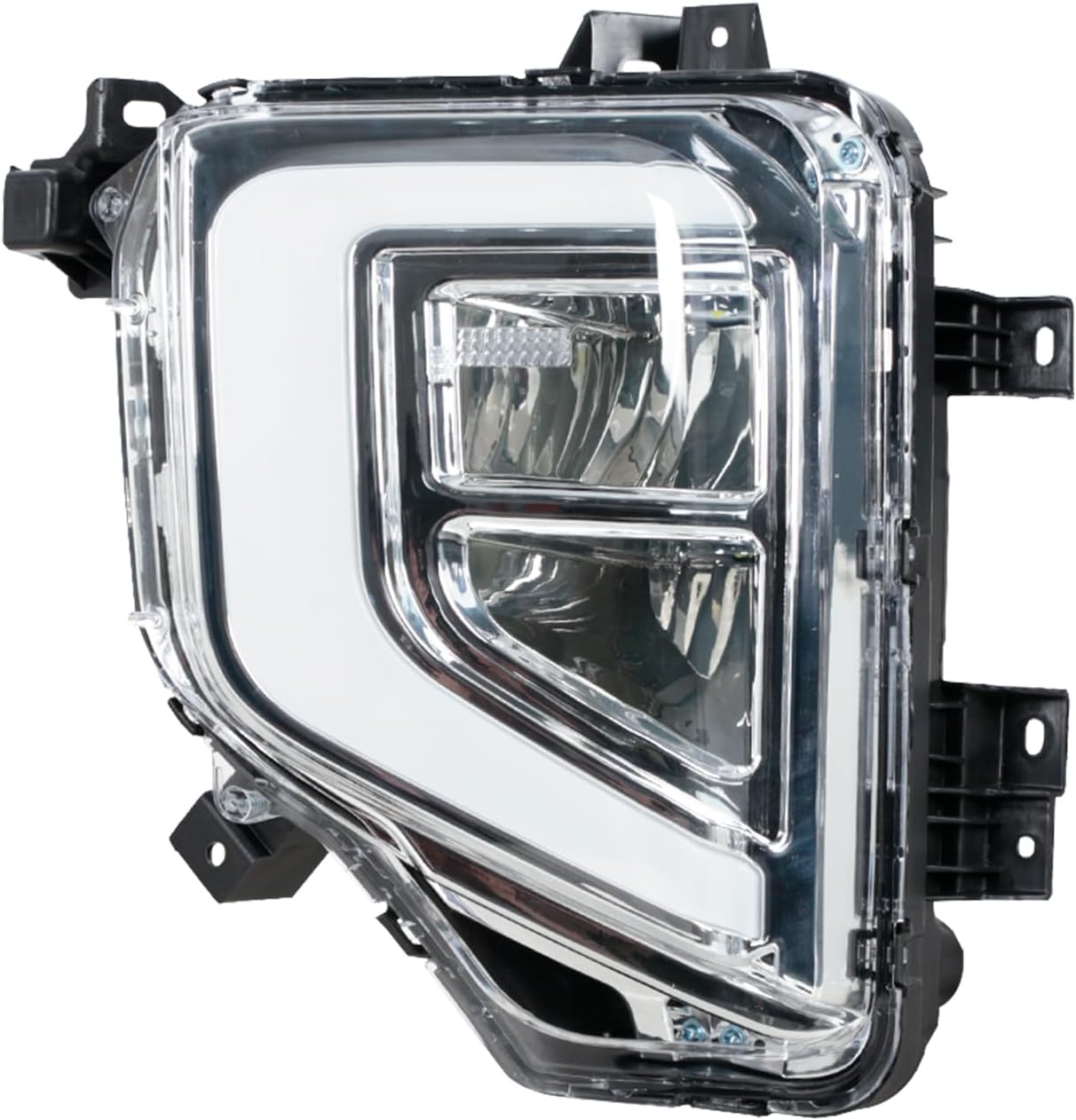 Daytime Running Fog Light For Mitsubishi Triton L200 2019-2021 Front Bumper Driving Turn Signal DRL Lamp Left&Right