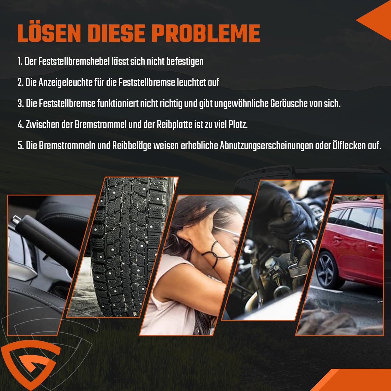 Elektronisch Feststellbremse Handbremse Stellmotor Steuereinheit Kompatibel mit Mercedes-Benz V-Klasse & Vito W447 A4479068700