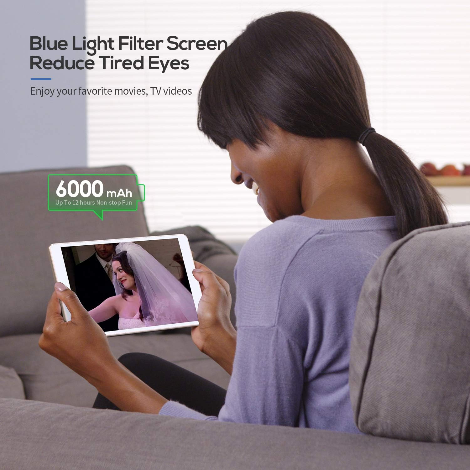 Black Friday Clearance Android 10.0 Tablet, Vastking Kingpad SA10 Octa-Core Processor, 3GB RAM, 32GB Storage, 10-inch, 1920x1200 IPS, 5G Wi-Fi, GPS, 13MP Camera, Bluetooth, Blue Light Filter Screen (Rose Gold)