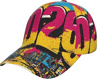 2026 Happy New Year 13 Print Baseball Cap Adjustable Dad Hat Classic Low Profile Polo Headwear for Men Women Running Golf Workouts All Seasons Black