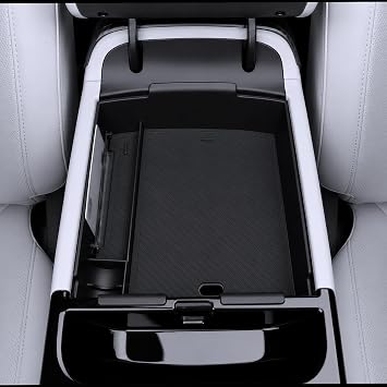 for Tucson Center Console Organizer 2025-2026 Hyundai TucsonLimited/Tucson HybridBlue/SEL Convenience/N Line/Limited Accessories Armrest Tray Middle Storage Box