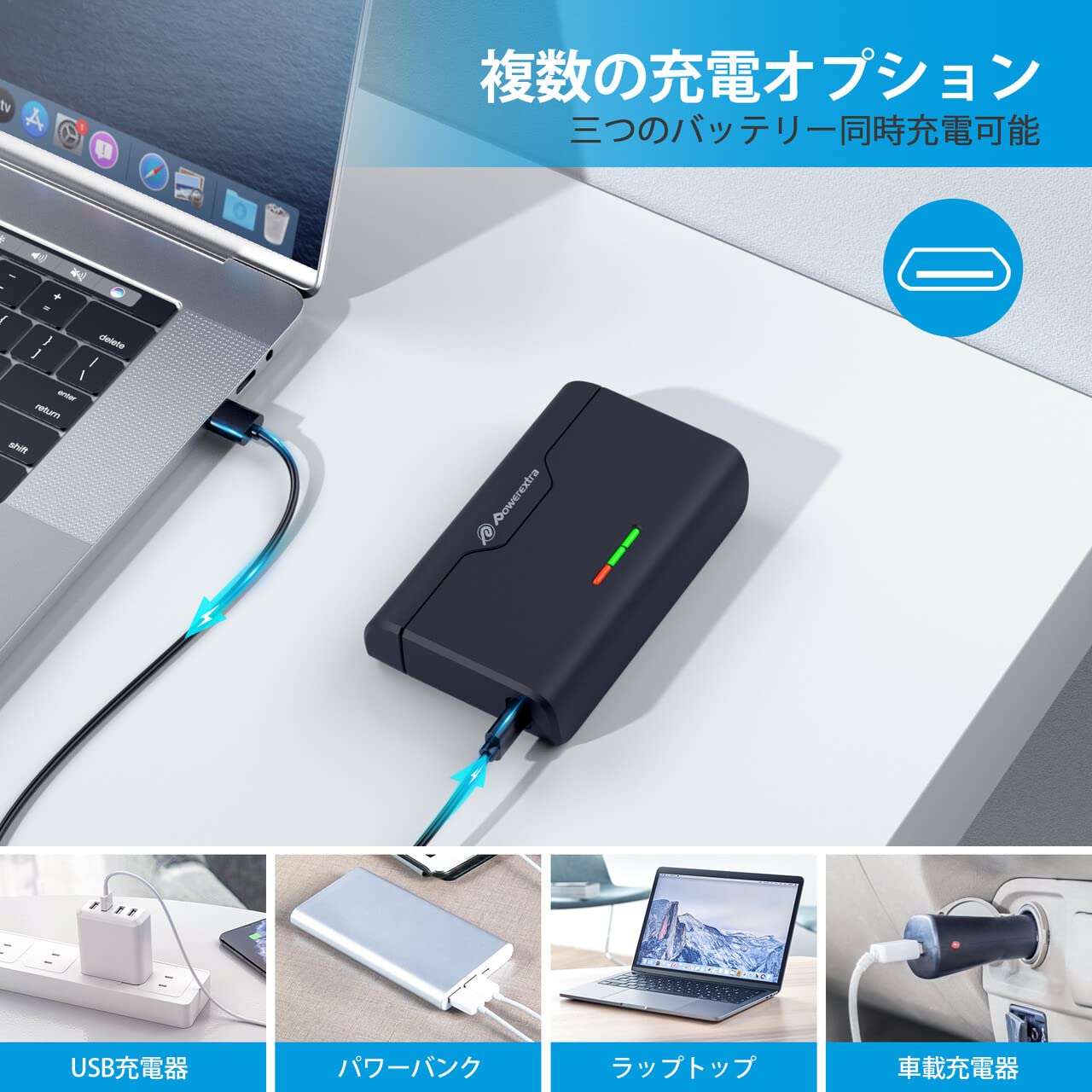 Amazon.co.jp: Powerextra GoPro Hero 12/11/Hero 10/Hero 9