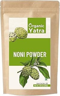 ATS Noni Fruit Powder 200 grams, Morinda Citrifolia, Vitamin C Supplement, Rich in