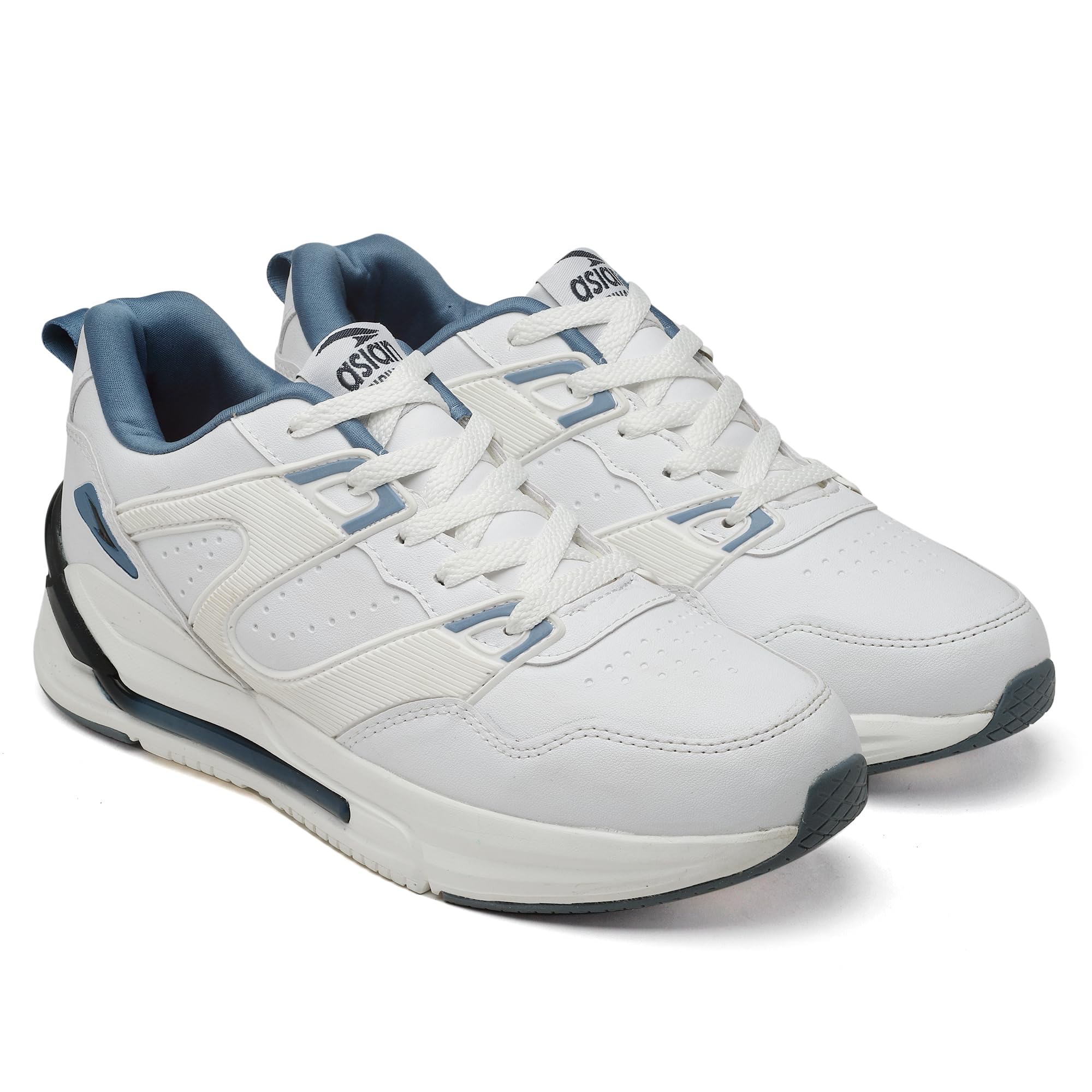 ASIAN Mens URBAN-15 Casual Sneaker Shoes with Synthetic Upper Lightweight Comfortable Mid Top Sneaker Shoes for Mens & Boys White (B0CYT34LH8) Amazon Price History, Amazon Price Tracker