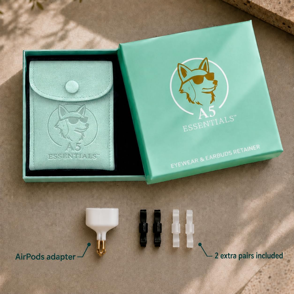 Premium Sunglasses Chain – Eyewear & AirPods Retainer