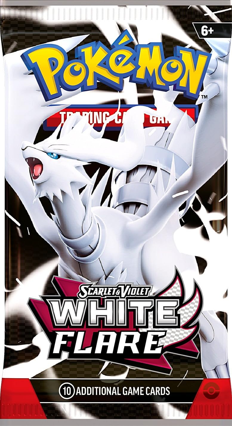 Pokemon – White Flare – English Sealed Booster Pack – 10 Cards