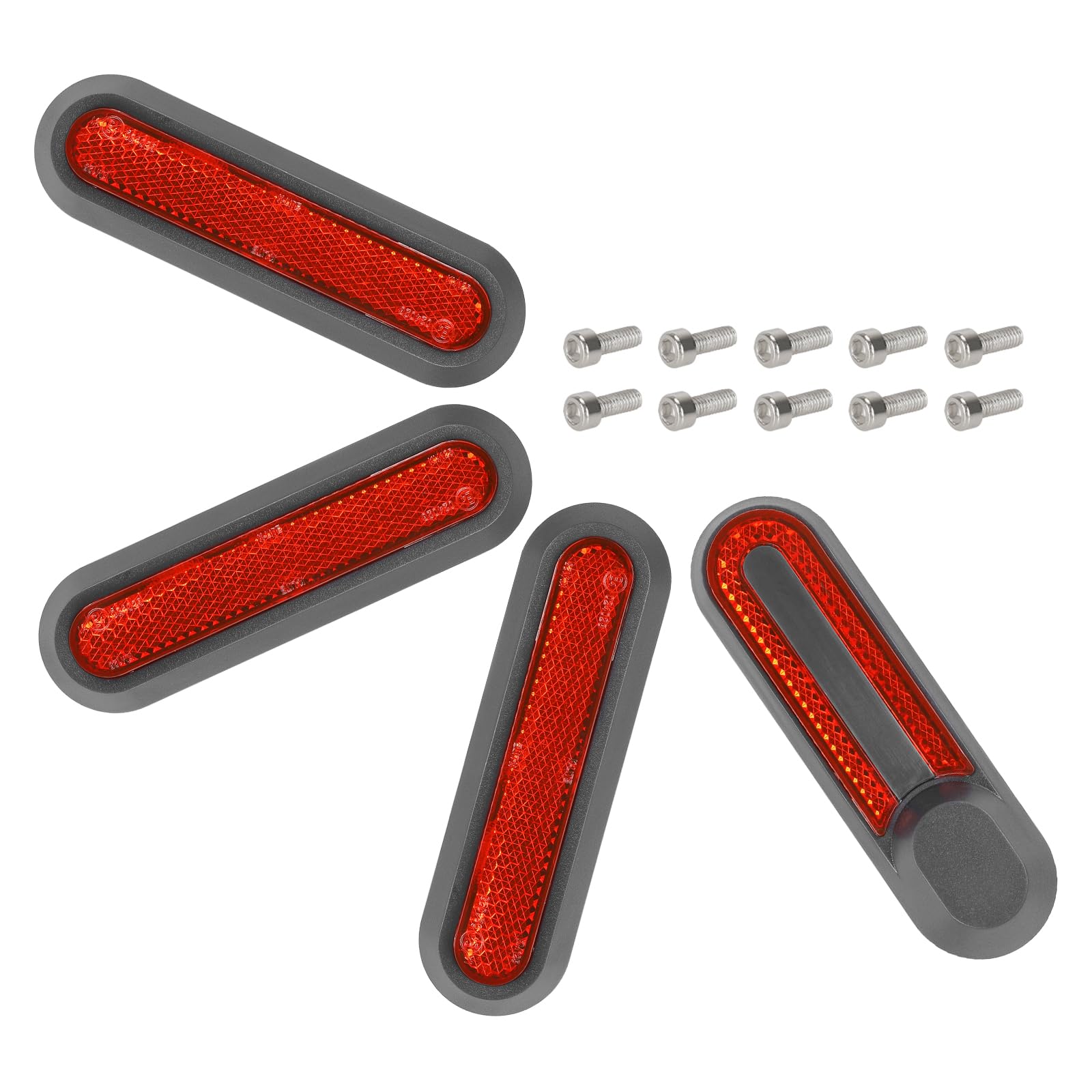 Cubierta Reflectante para Rueda Trasera para Xiaomi M365, Pro,1S, Essential, Pro2, Mi3 Scooter