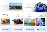 TCL 65V6C 65 Pouces Direct LED Smart TV 4K HDR Powered by Google (Dolby Audio, Motion Clarity, Compatible avec Google Assistant & Alexa, 2025 New Model) - 4
