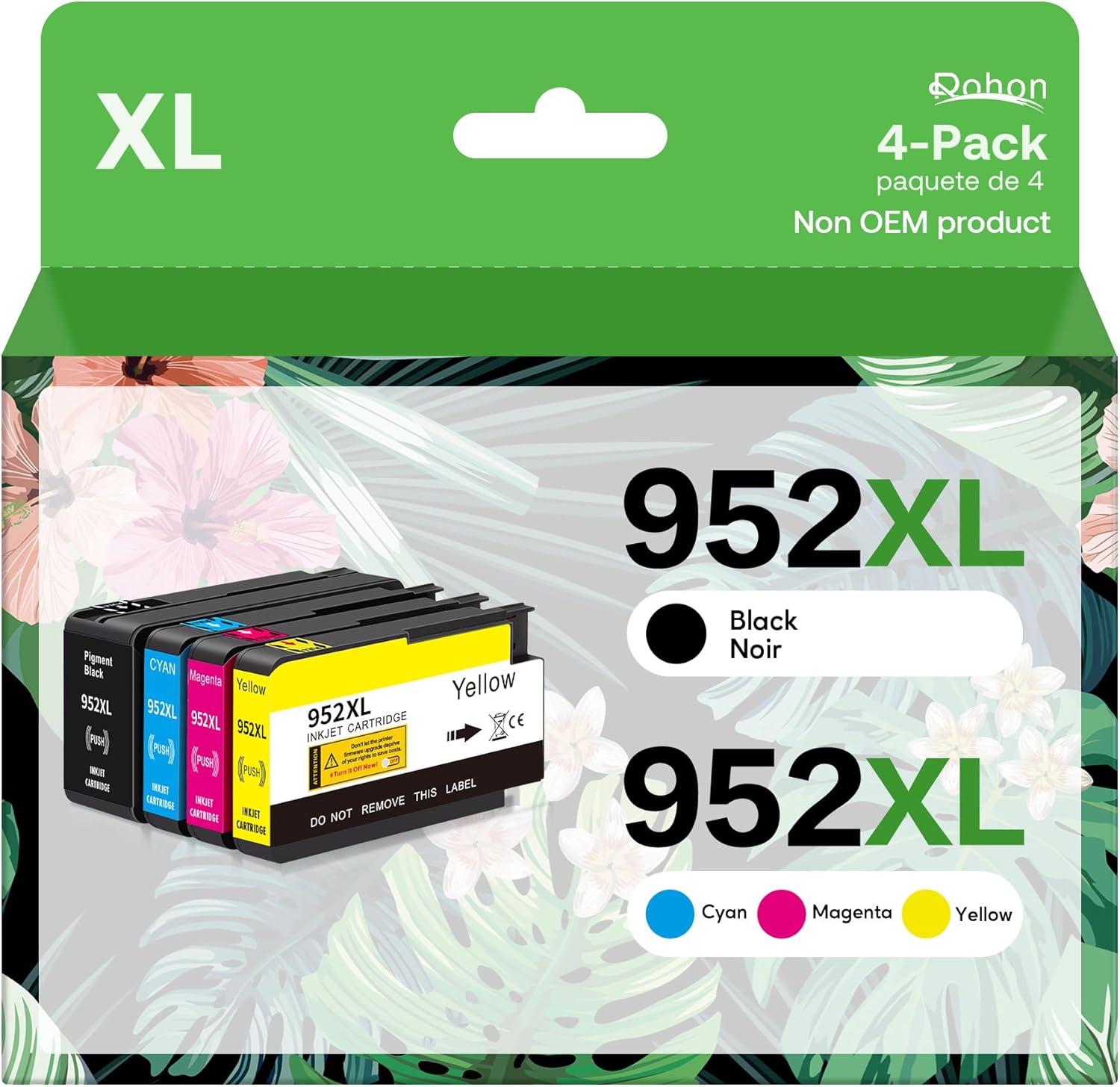 Compatible 952XL Ink Cartridge Replacement for HP Officejet Pro 7740 8210 8710 8720 8740 8715 7720 8725 8730